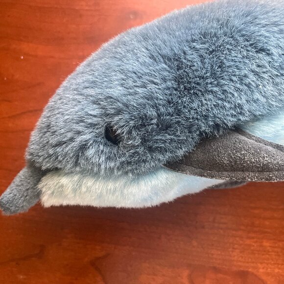 Vintage 1986 Rare Gund Blue Dolphin - Picture 5 of 12